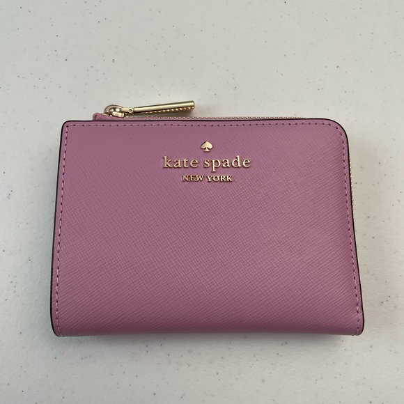 kate spade Handbags - Kate Spade Lavender Wallet with Gold Accents